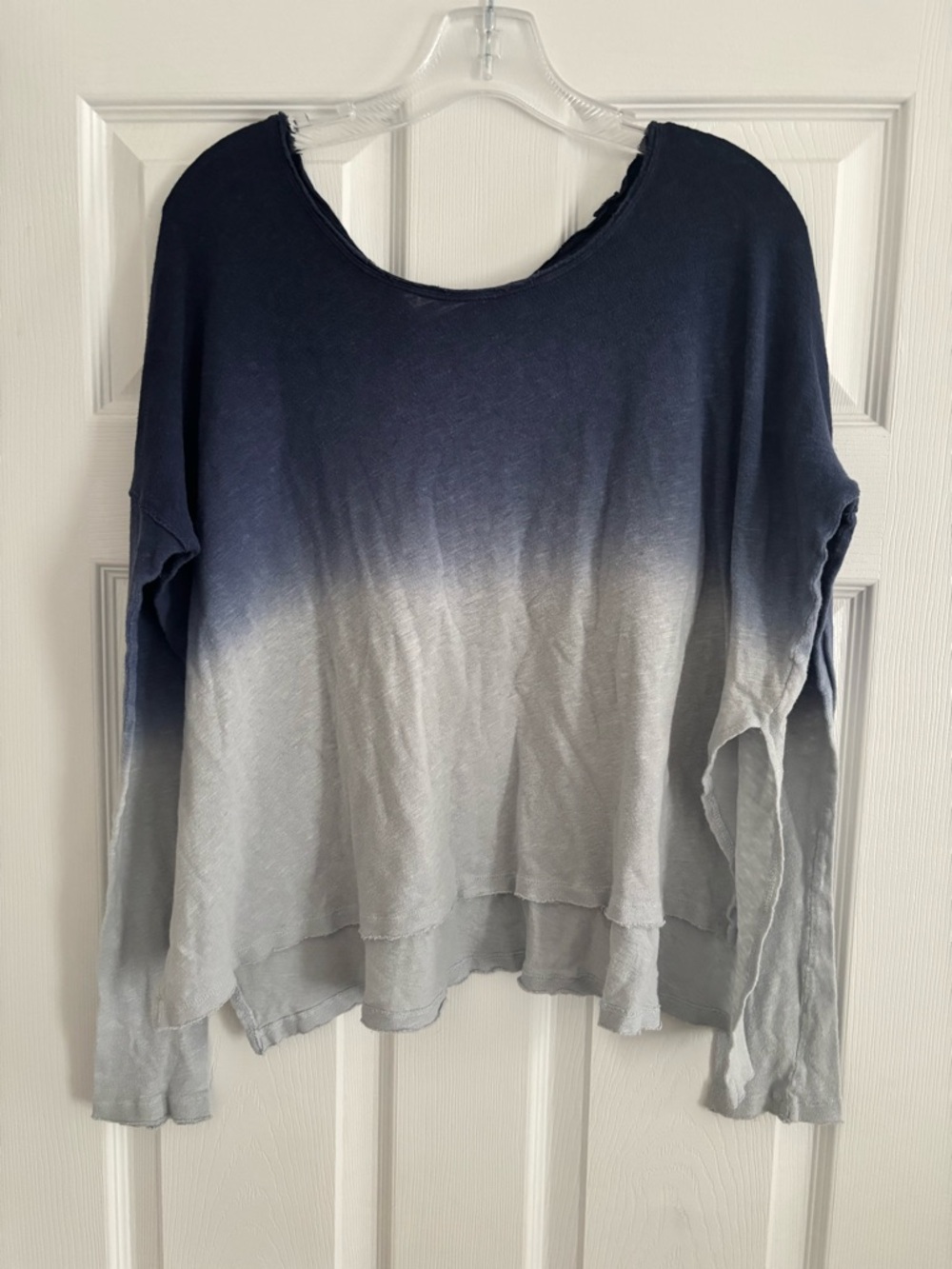 We the Free Starry Night Ombre Long-Sleeve Top, Size S (over sized) - Picture 3 of 5